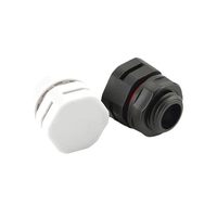 Soupape de ventilation et de drainage IP68 en nylon étanche pour l'éclairage industriel et la découpe