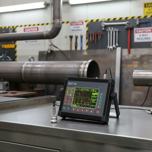 Ultraschall-ndt-Fehler detektor Ultraschall untersuchung von Schweißnähten in der zerstörung freien Inspektions industrie - Product Image 6