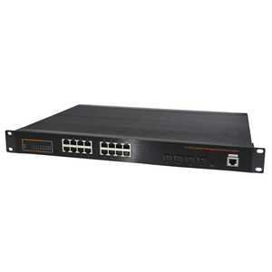 Commutateur de qualité industrielle avec 4 ports optiques SFP 10 Gigabit et 16 ports électriques adaptatifs 10/100/1000/2.5G Base-T - Product Image 2