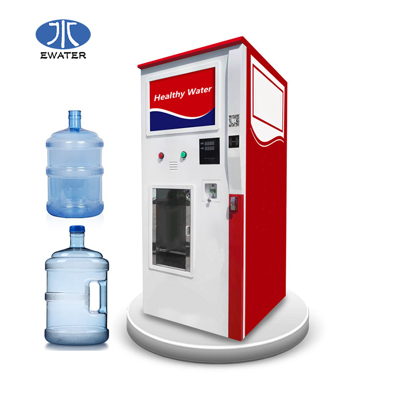 Outdoor Water Vending Machine Automatic Purified