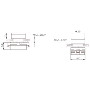 Botón de Accionamiento SIEMENS 3SB6030-0AB10-0YA0 - Product Image 2
