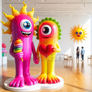 Les sculptures de <span class=keywords><strong>glaces</strong></span> en fibre de verre sont utilisées pour décorer la vitrine de la boutique de <span class=keywords><strong>glaces</strong></span>. - Product Image 6