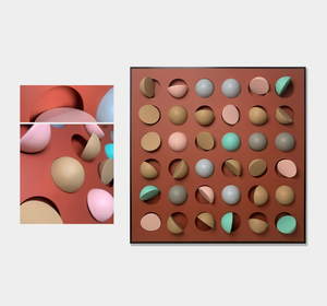 <span class=keywords><strong>JZ</strong></span> - Decoración de Salón, Obra de Arte de Madera Hecha a Mano, Pintura Mural 3D Moderna de Madera - Product Image 4