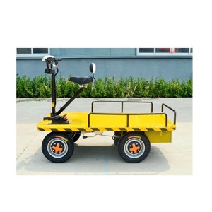 <span class=keywords><strong>Carrello</strong></span> Elettrico Mobile da Magazzino <span class=keywords><strong>con</strong></span> Capacità di Carico 1000-2500 kg, Piattaforma di Trasporto <span class=keywords><strong>con</strong></span> Ringhiera - Product Image 1