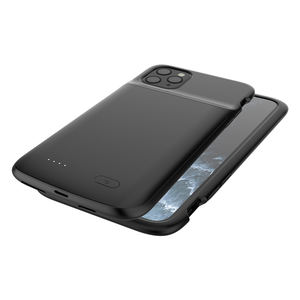 Étui de batterie Li-polymère 5000 mAh pour <span class=keywords><strong>iPhone</strong></span> <span class=keywords><strong>11</strong></span> Pro Max Ultra fin Couverture intégrale TPU souple Sortie 35 W Indicateur LED <span class=keywords><strong>Rechargeable</strong></span> - Product Image 4