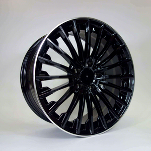 Jantes GPW Flow Forming pour <span class=keywords><strong>Mercedes</strong></span> <span class=keywords><strong>W177</strong></span> W206 W205 W213 W251 Benz <span class=keywords><strong>Classe</strong></span> <span class=keywords><strong>A</strong></span>/C/E/S AMG/<span class=keywords><strong>Classe</strong></span> E Face usinée noire/Lèvre usinée - Product Image 2