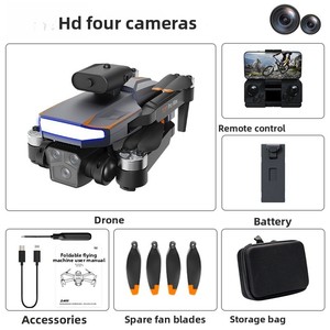 Drone GPS P18 avec moteur brushless, ESC, photographie aérienne HD, pliable, maintien d'altitude par flux optique, évitement d'obstacles - Product Image 6