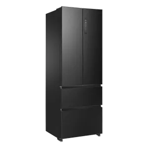 В наличии, бытовой холодильник с французской дверью 480 л черного цвета, лучшее качество