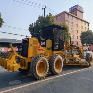 Motoniveladora Usada Caterpillar 140H 140K 140G Modelo 2023 en Buen Estado, Venta Caliente, Maquinaria de Segunda Mano con Bomba y Caja de Cambios - Product Image 1