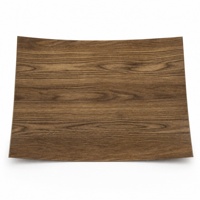 Panneau de placage souple et léger en grain de noyer et sable de quartz, ignifuge et insonorisant, pour murs intérieurs et extérieurs domestiques
