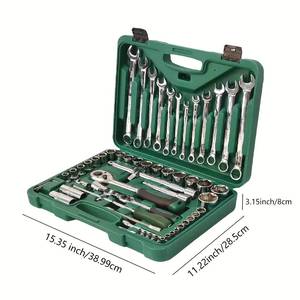 New Hot <strong>Sale</strong> 61-Piece Professional Durable Carbon Steel Tool <strong>Sets</strong> Automotive Repair Home <strong>Car</strong> Motorcycle Maintenance No Assembly - Product Image 2