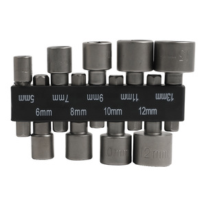 Dr. Giant Hex Socket Set 5-13mm 1/4 In Drive Steel Black Oxide Automotive Repair - Product Image 1