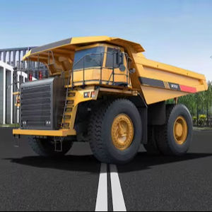 SRT95C Chine Nouveau modèle Grande marque Mini <span class=keywords><strong>camion</strong></span> à benne basculante 95 tonnes <span class=keywords><strong>Camion</strong></span> minier 6x6 Conduite à gauche <span class=keywords><strong>Prix</strong></span> bas Vente chaude en stock - Product Image 2