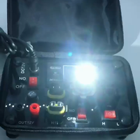 Panel de Prueba para Bombillas LED de 12V, Caja de Prueba de Faros LED de Tamaño Mini, Probador de Bombillas LED Automotrices