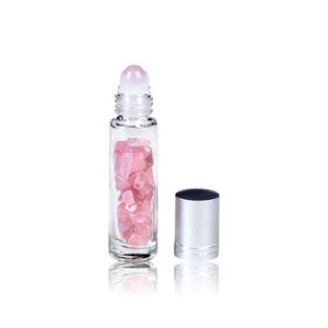 Bao Bì Mỹ Phẩm Thanh Lịch 3Ml 5Ml 10Ml Khử Mùi Nước Hoa Cuộn Trên Chai Thủy Tinh Nắp Tre Con Lăn Chai - Product Image 5