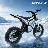 دراجة نارية كهربائية SYKERUNS X7 بمحرك بدون فرش 5500 واط للطرق الوعرة والجبال، دراجة كهربائية للطرق الوعرة بالجملة