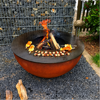 Camping Corten acier fabricant personnalisé et usine barbecue grils charbon de bois