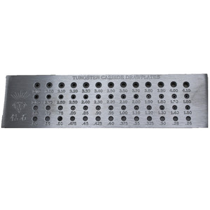 Jeweler làm drawplate Dây Vẽ tấm lỗ tròn công cụ - Product Image 1