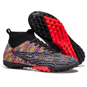 Chaussures de football de haute qualité pour hommes chaussures de football en salle crampons augmentent la friction <span class=keywords><strong>moins</strong></span> <span class=keywords><strong>cher</strong></span> bottes de football à lacets - Product Image 5