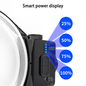 TAIKOO Rechargeable COB <strong>Headlamp</strong> with Sensing for Working Hands-Free Bright Rechargeable Head Torch for Outdoor Use - Product Image 3