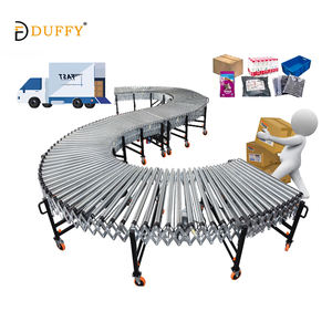 더피 파워 중력 확장 가능 전원 확장 가능 자동 중력 롤러 컨베이어 벨트 - Product Image 6