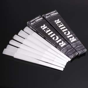 Kit de papier à rouler personnalisable avec logo, tailles variées - King Size et 1 1/4, cônes vides à combustion lente en gomme arabique naturelle, vente en gros - Product Image 5