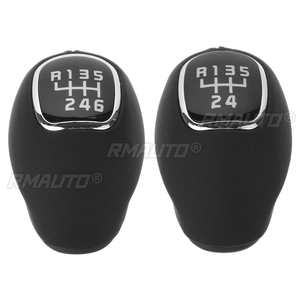 Palanca de Cambios Manual de 5/6 Velocidades para Auto, Pomo de Palanca de Cambios de Cuero PU para Kia Rio 5 2012 2013 2014 2015 - Product Image 2