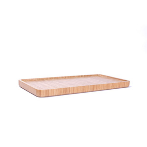 Creative New Bamboo Japanese Tea <b>Tray</b>, Rectangular Hotel <b>Dinner</b> Plate, Kung Fu Tea Set Water Cup <b>Tray</b> - Product Image 1