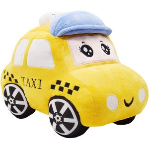 YONLIT 10,6 pulgadas Super lindo camión amarillo Plushie suave felpa Taxi coche de peluche excelente fiesta de cumpleaños regalos para niños - Product Image 6