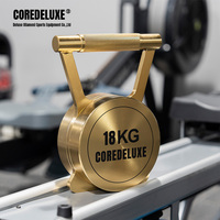 Kettlebell de compétition en or de haute qualité COREDELUXE 4Kg-48Kg