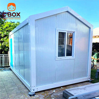 Cbox Villa de Luxe, Maison de Vacances, Chalet de Montagne, Résidence en Bord de Lac, Maison Modulaire Préfabriquée à Toit en Pointe, Maison Conteneur