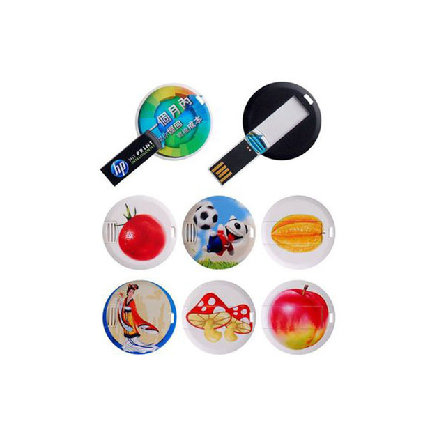 Business Card USB 2.0 Full Color Printing Popular Gift Advertising 4GB Plastic Pendrive 8GB Credit Card USB Flash Driveive 16GB