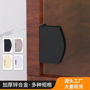 Bisagras para Puertas de Vidrio Poluoni, Montaje en Superficie, para Vidrio de 5-8 mm de Espesor, Aleación de Zinc, para Puertas de Vidrio sin Marco - Product Image 4