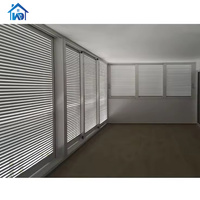 Sur mesure pour l'immeuble bureau salon haute qualité stores persiennes en aluminium fenêtre à persiennes en aluminium