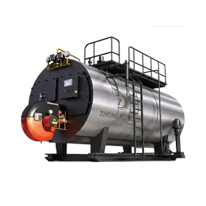 Chaudière industrielle horizontale à tubes de fumée basse pression, à mazout et gaz, pour eau chaude à pression atmosphérique CWNS - Product Image 1
