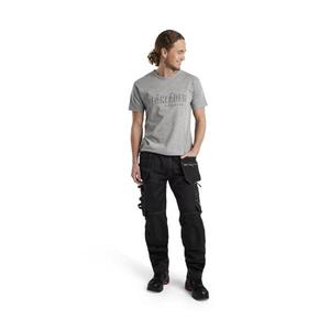 BLAKLADER - 179013709900C150 Pantalon Craftsman avec stretch Noir-PANTALON DE TRAVAIL EAN 7330509753941 PANTALON DE TRAVAIL CARGO - Product Image 3