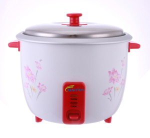 Suministro <span class=keywords><strong>de</strong></span> fábrica Olla arrocera 10 tazas Tapa <span class=keywords><strong>de</strong></span> vidrio Olla interior antiadherente Olla arrocera Eléctrica Multi Cooker Rojo - Product Image 5