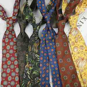 Trendy Casual Vintage Printed Neck Tie Men and Women Floral Youth Fashion Shirt Accessory Neck Ties - Product Image 2