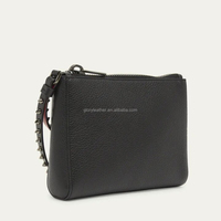 Sac de voyage personnalisé pour maquillage, pochette à main en PU motif champignon, sac à main en cuir grainé pour femme