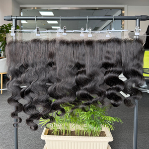 ผมแท้ 100% แบบ Body wave ขนาด 20 นิ้ว  13x6 HD Lace Frontal  ลอนธรรมชาติ มีหลายขนาดให้เลือก - Product Image 1