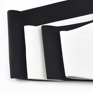Meetee AP355 10-20cm DIY accesorios de costura negro blanco cinturón de ganchillo banda elástica correa para vestido ropa cintura banda de goma - Product Image 6