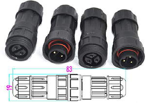 Nhà sản xuất bán hàng <span class=keywords><strong>4pin</strong></span> Mini <span class=keywords><strong>M12</strong></span> thấp hiện tại không thấm nước dẫn kết nối IP67/68 Nam Nữ cắm ổ cắm cho bộ điều khiển điện - Product Image 4