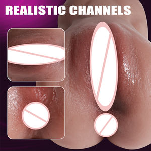 Juguete de masturbación de entrenamiento de pene marrón de 1,9 lb, Juguetes sexuales de bolsillo privado femenino realista para hombres Boneca De Sexo - Product Image 2