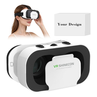 Accessoires pour casque VR à champ de vision de 90 degrés, matériau ABS, lunettes de réalité virtuelle pour jeux, compatible Android et iOS, boîte VR pour jeux