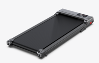 Caminadora Eléctrica Plegable con Escritorio Inteligente, Control Remoto, Pantalla LED, Motor de 2.5 HP, Capacidad de 300 Libras, Caminadora para Uso Doméstico