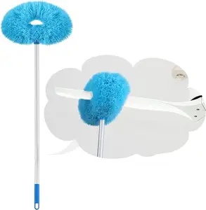 Household Cleaning Ceiling Fan Cleaner Duster with Extension Pole Long Reusable Microfiber Ceiling Fan Cleaning Brush
