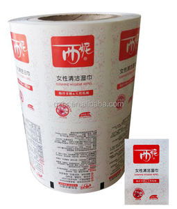 Carta con logo personalizzato/pellicola laminata in alluminio/PE <span class=keywords><strong>per</strong></span> salviettine umidificate <span class=keywords><strong>per</strong></span> adulti, salviette umidificate <span class=keywords><strong>per</strong></span> il trucco - Product Image 5