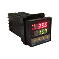 Controlador de Temperatura Mypin TE4-RNR con Pantalla LED de 4 Dígitos, Salida PID Única, Material Plástico PT100, Clasificación IP56, Certificado GS
