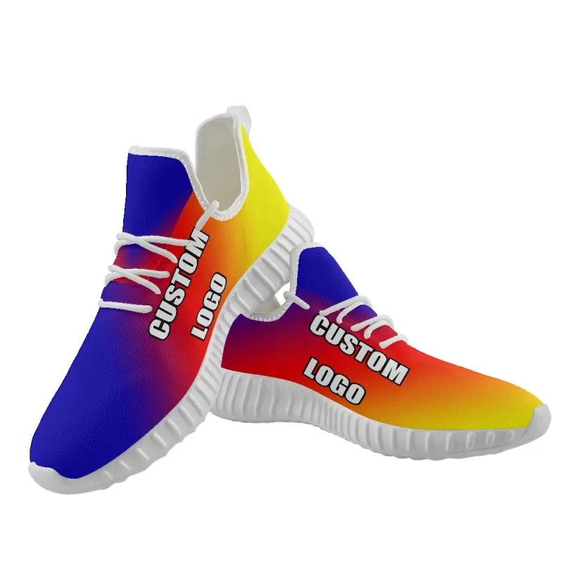 Nuovi disegni personalizza il tuo logo scarpe da esterno Sneaker classica antiscivolo traspirante scarpe da corsa all'ingrosso per tutte le stagioni dropshipping