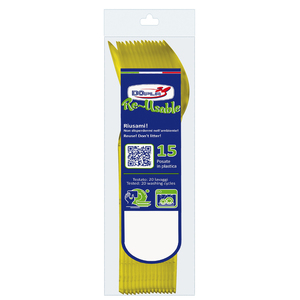 SET DI 15 CUCCHIALI COMPATTI GIALLI - Product Image 1